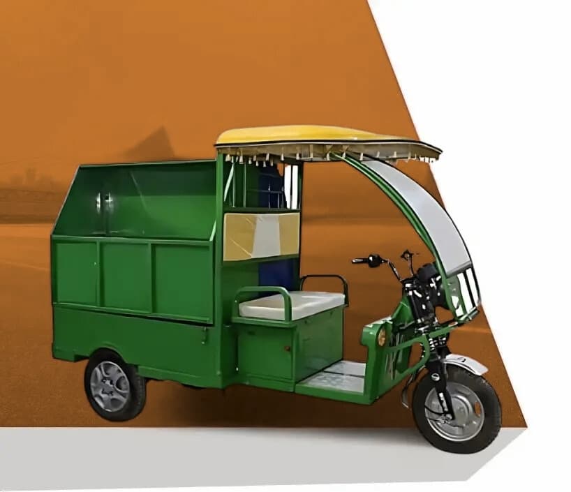 Copper EV Erickshaw
