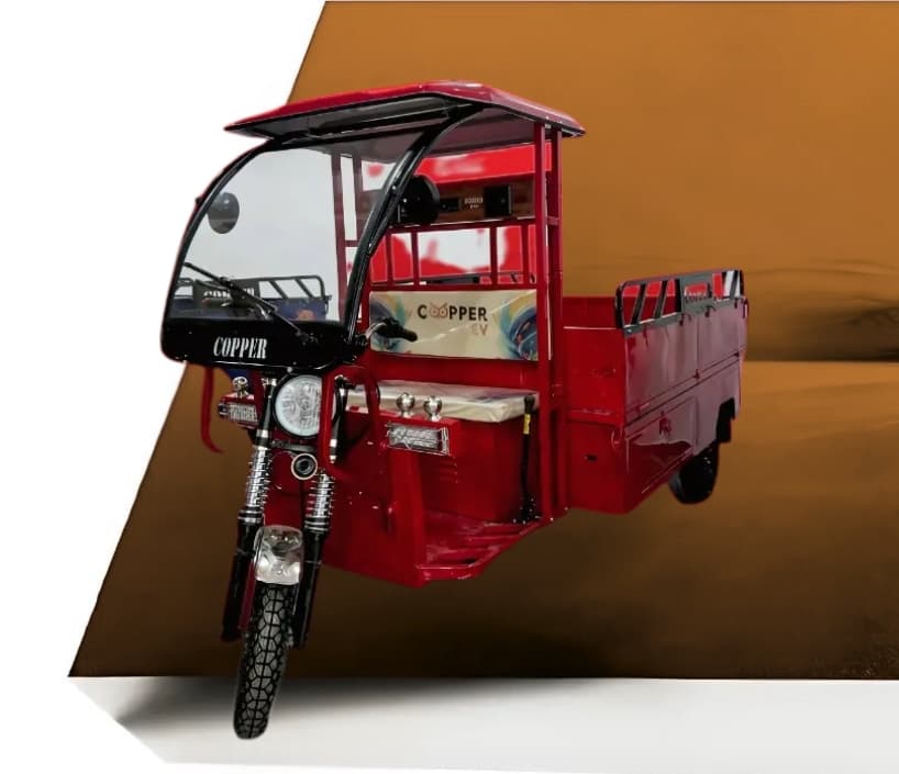 Copper EV Erickshaw