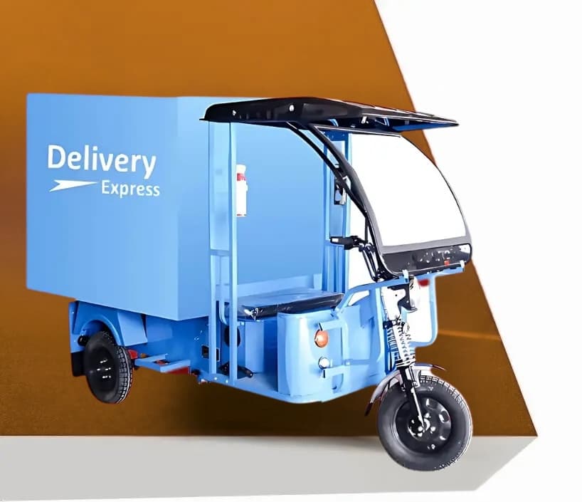Copper EV Erickshaw